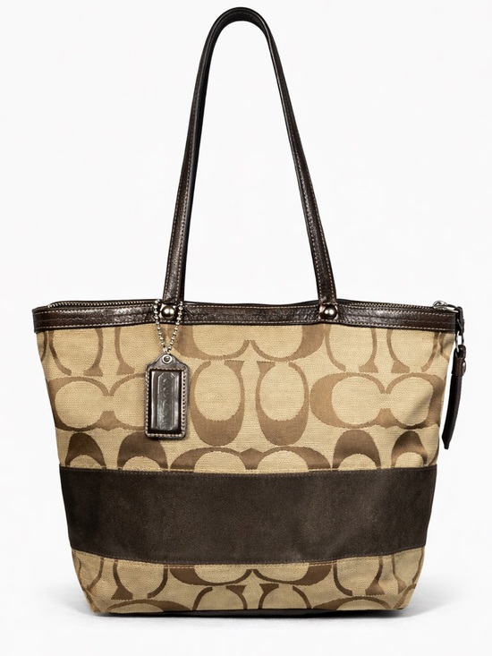 Coach Handbags - Coach Canvas Shoulder Bag